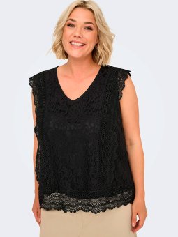 CARKARO - Plus Size Bluse fra Only Carmakoma