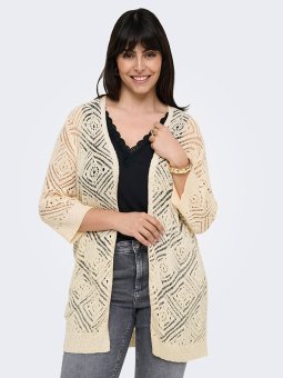 CARWISTY - Plus Size Cardigan fra Only Carmakoma