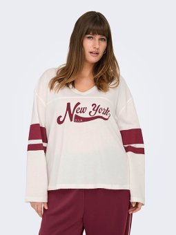 CAREMERY - Plus Size Bluse fra Only Carmakoma