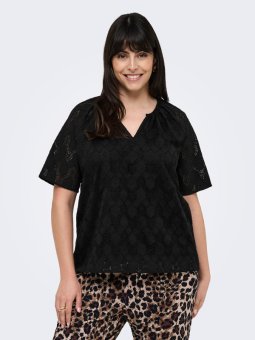 CARCLEANOR - Plus Size Bluse fra Only Carmakoma