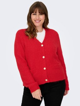 CARMAGGIE - Plus Size Cardigan fra Only Carmakoma