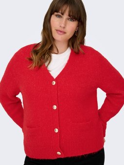 CARMAGGIE - Plus Size Cardigan fra Only Carmakoma