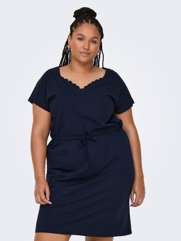 CARLILA - Plus Size Kjole fra Only Carmakoma