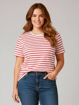 CARNEW - Plus Size T-shirt fra Only Carmakoma