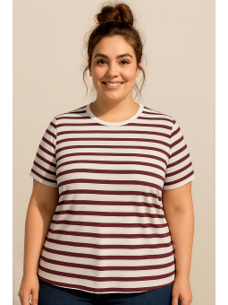 CARNEW - Plus Size T-shirt fra Only Carmakoma