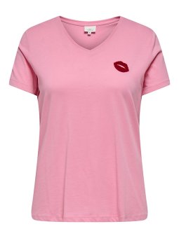 CARBONNIE - Plus Size T-shirt fra Only Carmakoma