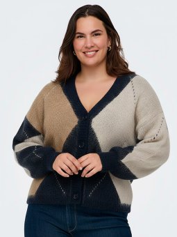 CARNOEME - Plus Size Cardigan fra Only Carmakoma