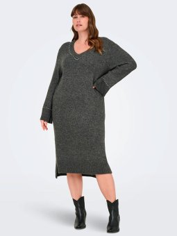 CARELSIE - Plus Size Kjole fra Only Carmakoma
