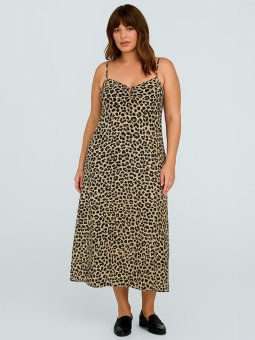 CARNELLY - Plus Size Kjole fra Only Carmakoma