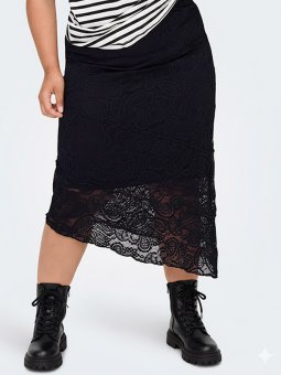 CARCALLIOPE - Plus Size Skjørt fra Only Carmakoma