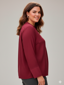 CARANJANA - Plus Size Bluse fra Only Carmakoma