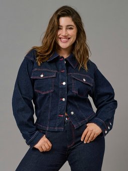 CARWILLY - Plus Size Jakke fra Only Carmakoma