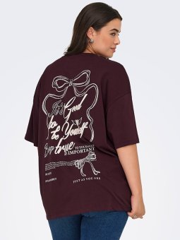 CARWINOVA - Plus Size T-shirt fra Only Carmakoma