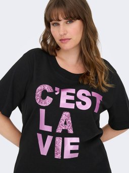 CARRIRI - Plus Size T-shirt fra Only Carmakoma
