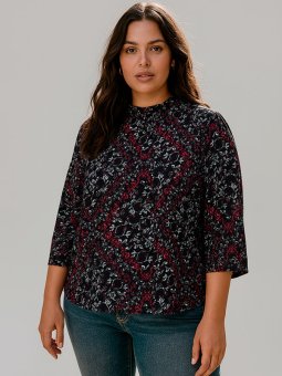 CARFOSCA - Plus Size Bluse fra Only Carmakoma