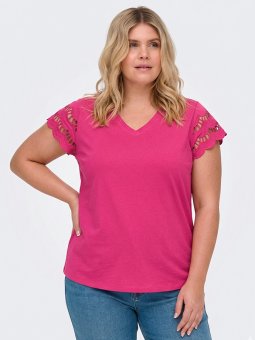 CARBELLAY - Plus Size T-skjorte fra Only Carmakoma