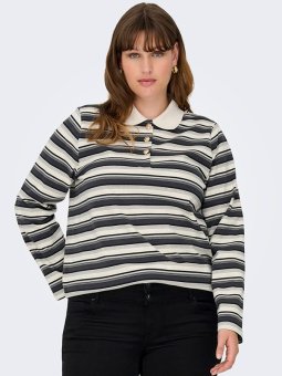 CARGLOBE - Plus Size Bluse fra Only Carmakoma