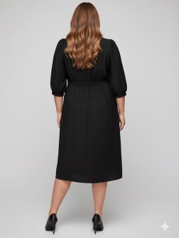 CARFANNIL - Plus Size Kjole fra Only Carmakoma