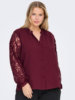 CARKAMMY - Plus Size Bluse fra Only Carmakoma