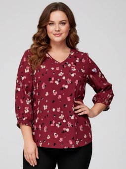 CARPETREA - Plus Size Bluse fra Only Carmakoma