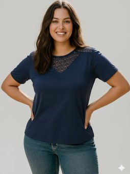 CARJULIA - Plus Size T-shirt fra Only Carmakoma