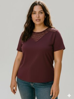 CARJULIA - Plus Size T-shirt fra Only Carmakoma