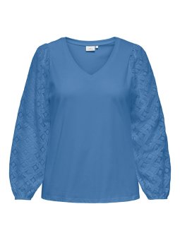 CAREFFIE - Plus Size Bluse fra Only Carmakoma