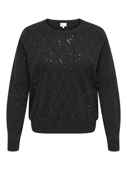 CARHALIFAX - Plus Size Genser fra Only Carmakoma