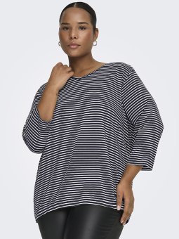 CARLINA - Plus Size Bluse fra Only Carmakoma