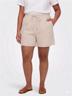 CARSIESTA - Plus Size Shorts fra Only Carmakoma