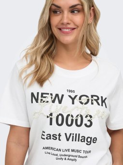 CARDIANNA - Plus Size T-skjorte fra Only Carmakoma