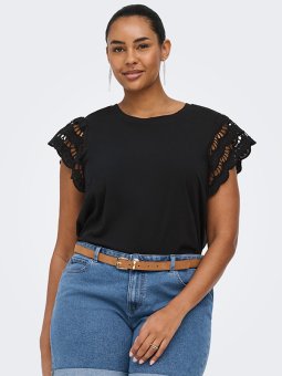 CARMACY - Plus Size T-shirt fra Only Carmakoma