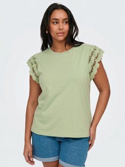 CARMACY - Plus Size T-shirt fra Only Carmakoma