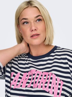 CARSARAH - Plus Size Bluse fra Only Carmakoma