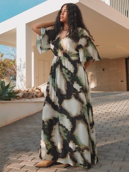 CARKERSTIN - Plus Size Kjole fra Only Carmakoma