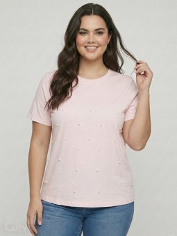 CARNINNA - Plus Size T-skjorte fra Only Carmakoma