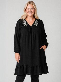 CARTOLA - Plus Size Tunika fra Only Carmakoma