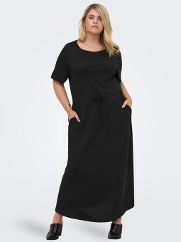 CARBLOOM - Plus Size Kjole fra Only Carmakoma