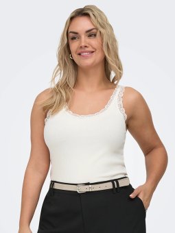 CARSARA - Plus Size Topp fra Only Carmakoma