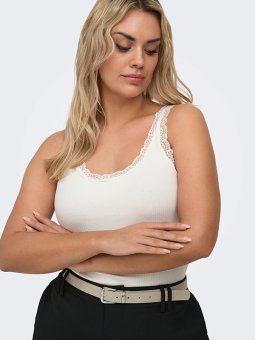 CARSARA - Plus Size Topp fra Only Carmakoma