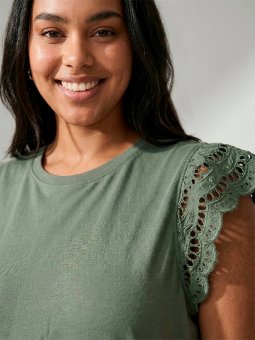 CARMACY - Plus Size Kjole fra Only Carmakoma