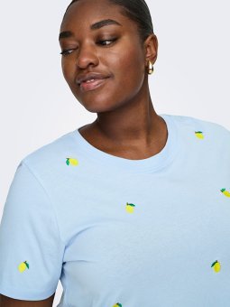 CARKETTY - Plus Size T-skjorte fra Only Carmakoma