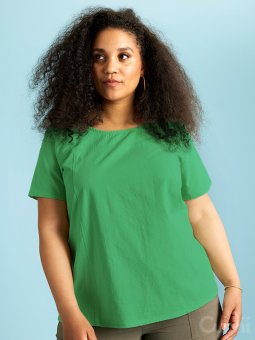 AMIN - Plus Size Bluse fra Zhenzi