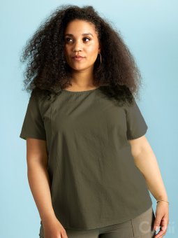 AMIN - Plus Size Bluse fra Zhenzi