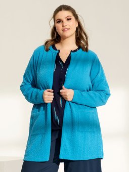 REIMER - Plus Size Cardigan fra Zhenzi