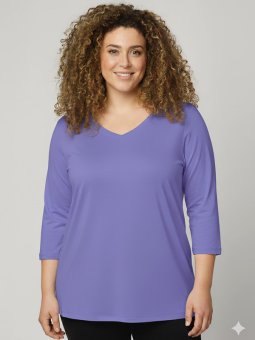 ALBERTA - Plus Size T-shirt fra Zhenzi