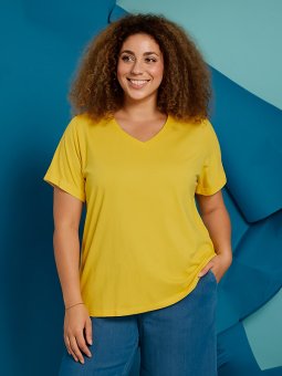 ALBERTA - Plus Size T-shirt fra Zhenzi