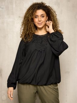 ZH-SIMY - Plus Size Bluse fra Zhenzi