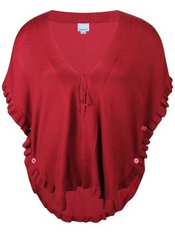 ZH-KOGLE - Plus Size Poncho fra Zhenzi