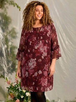 ZH-TOYA - Plus Size Kjole fra Zhenzi